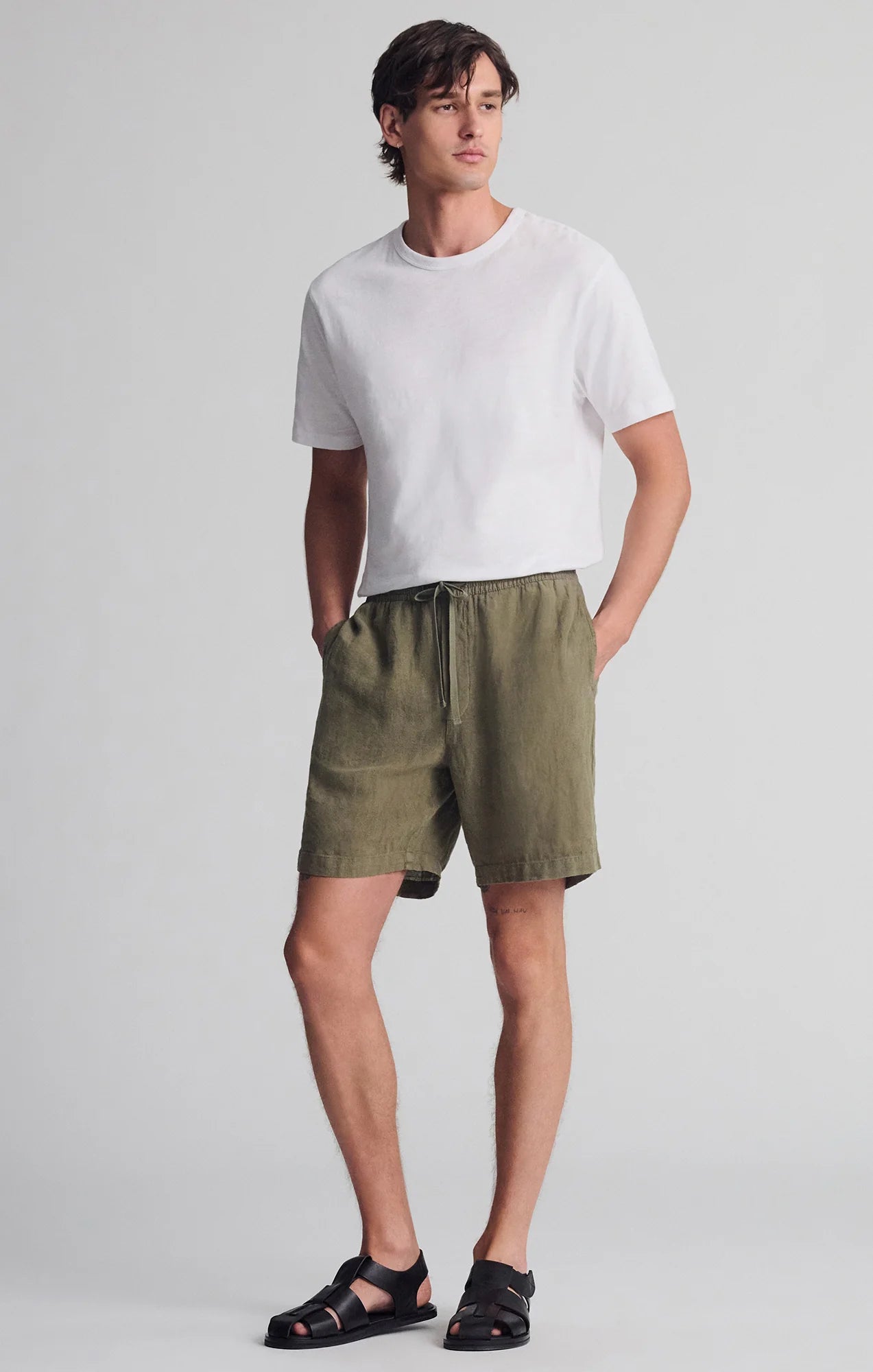 Linen Pocket Shorts