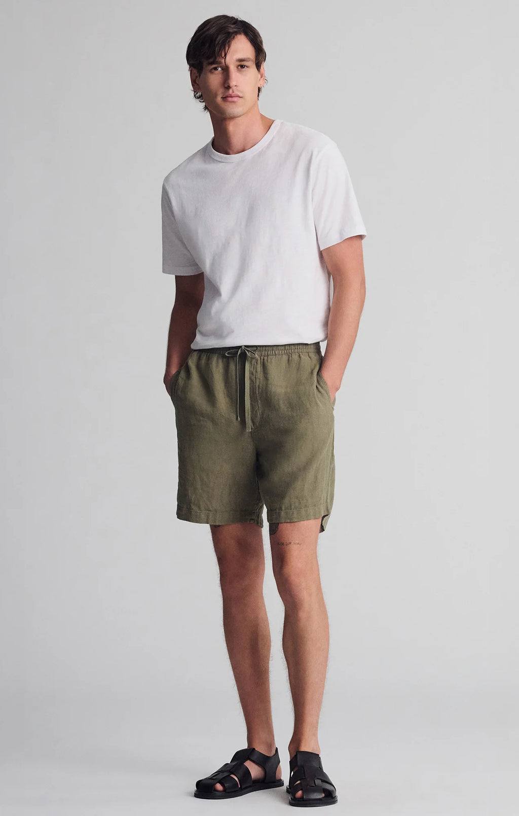 Linen Pocket Shorts