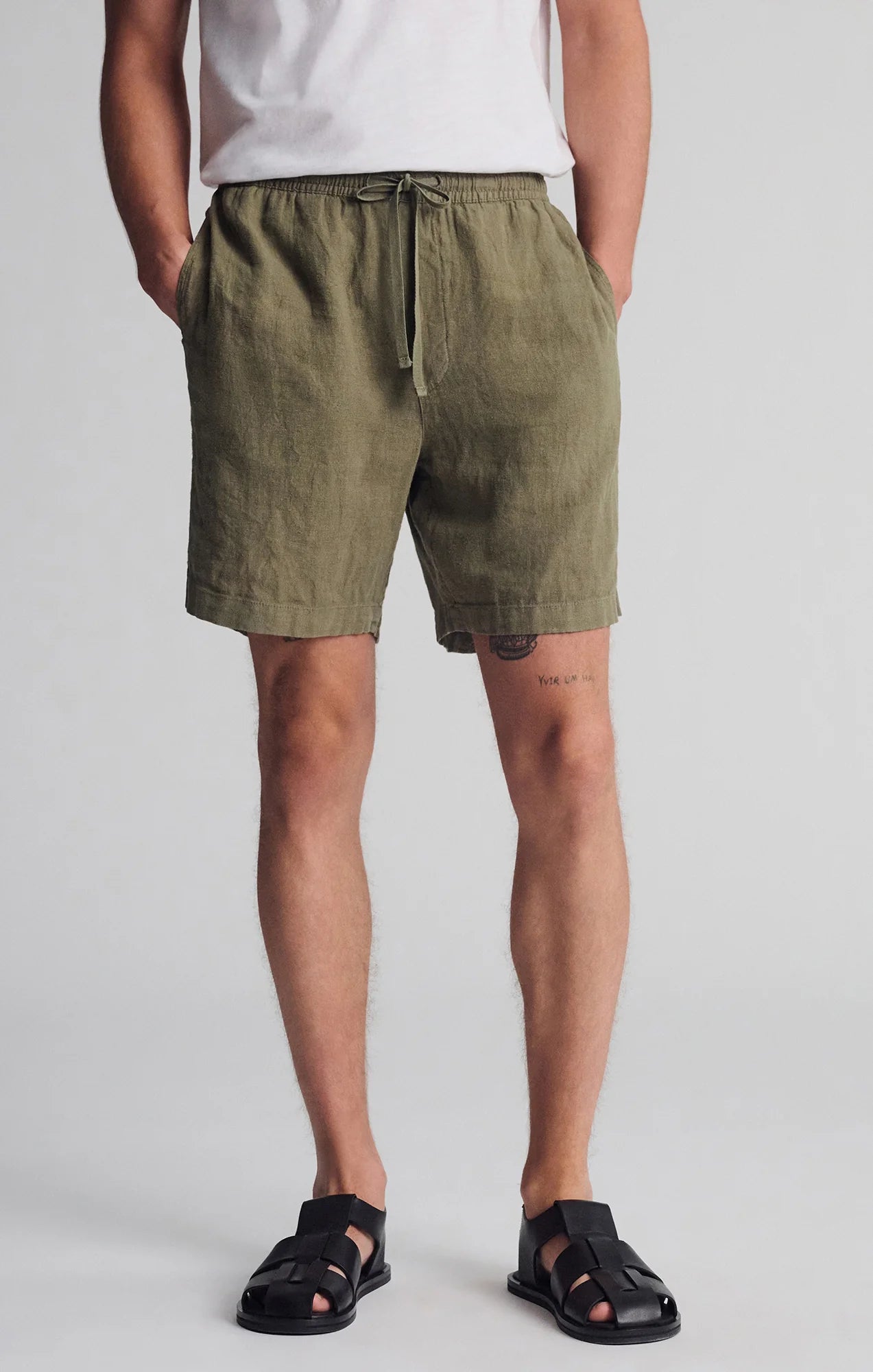 Linen Pocket Shorts
