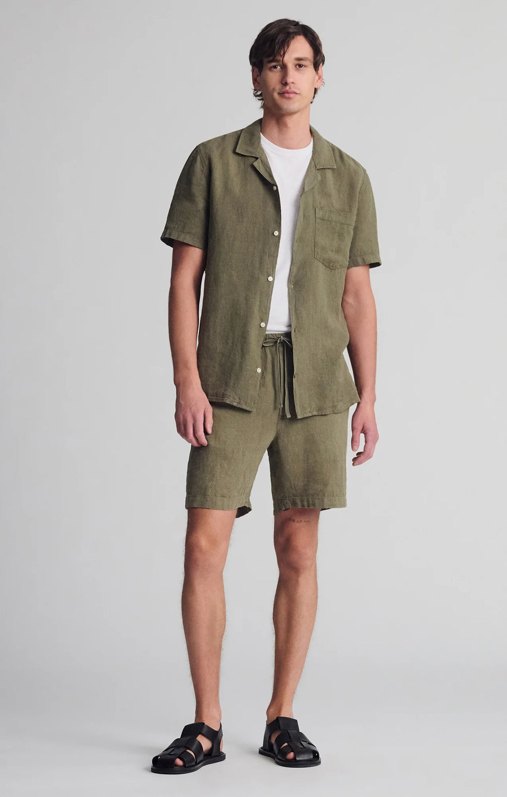 Linen Pocket Shorts