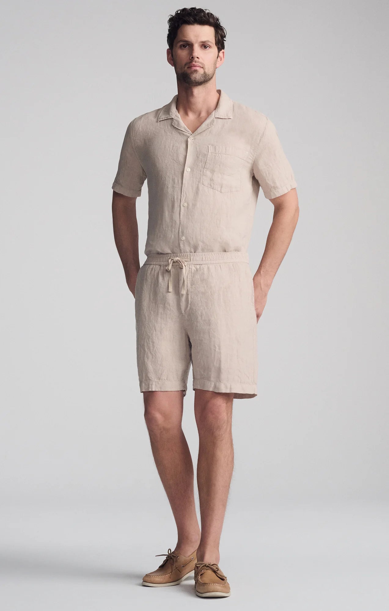 Linen Pocket Shorts