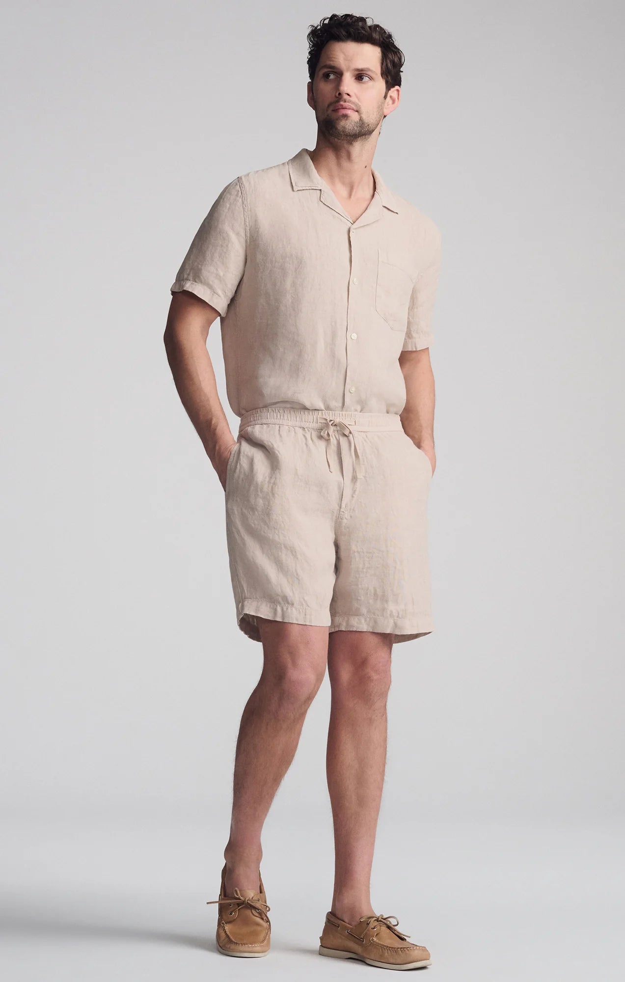 Linen Pocket Shorts