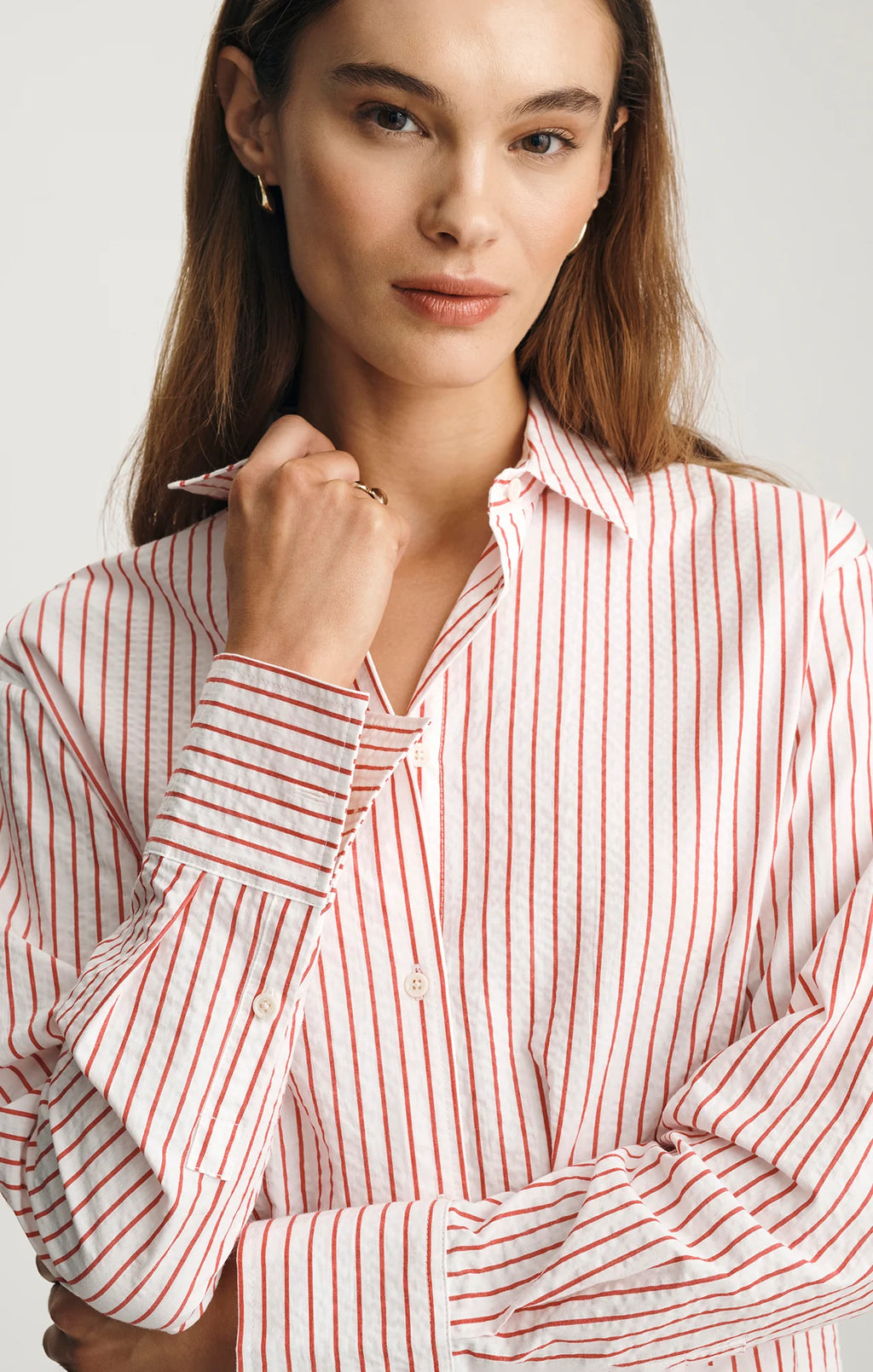 Red Striped Shirt