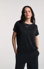 TENCEL Boat Neck T-Shirt
