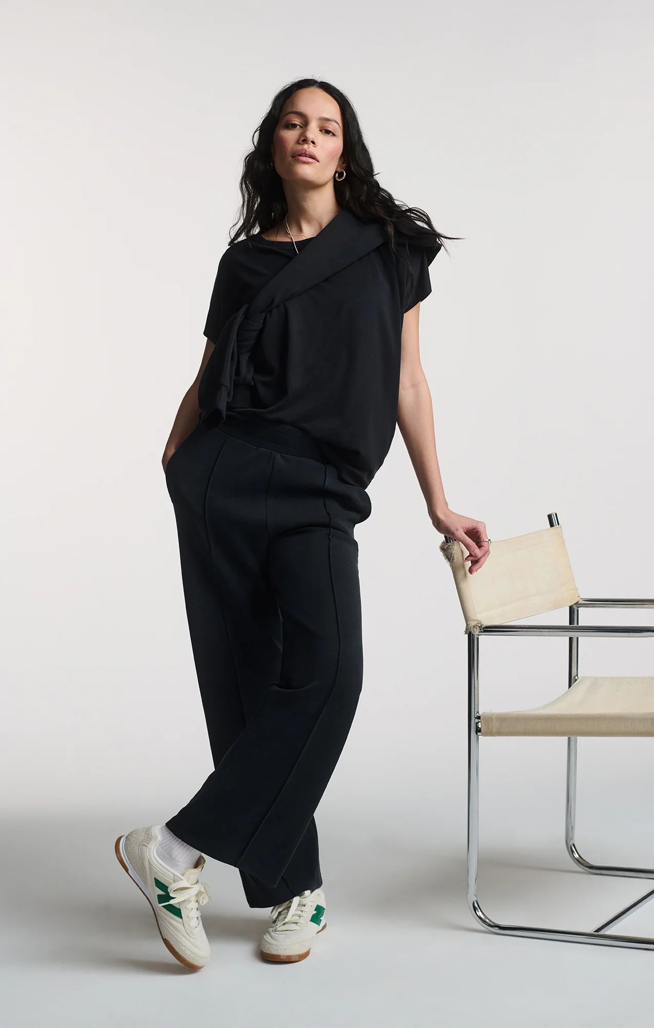 TENCEL Boat Neck T-Shirt