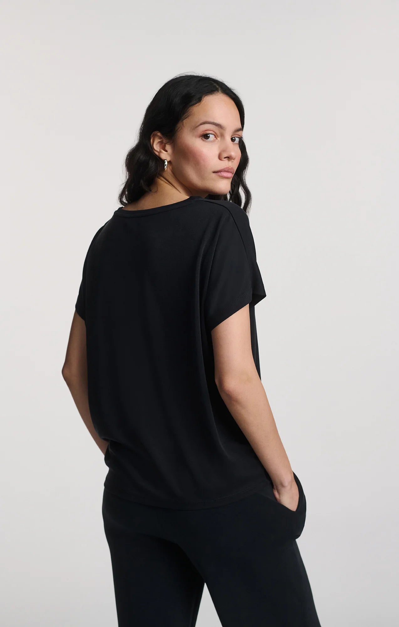 TENCEL Boat Neck T-Shirt