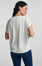 TENCEL Boat Neck T-Shirt