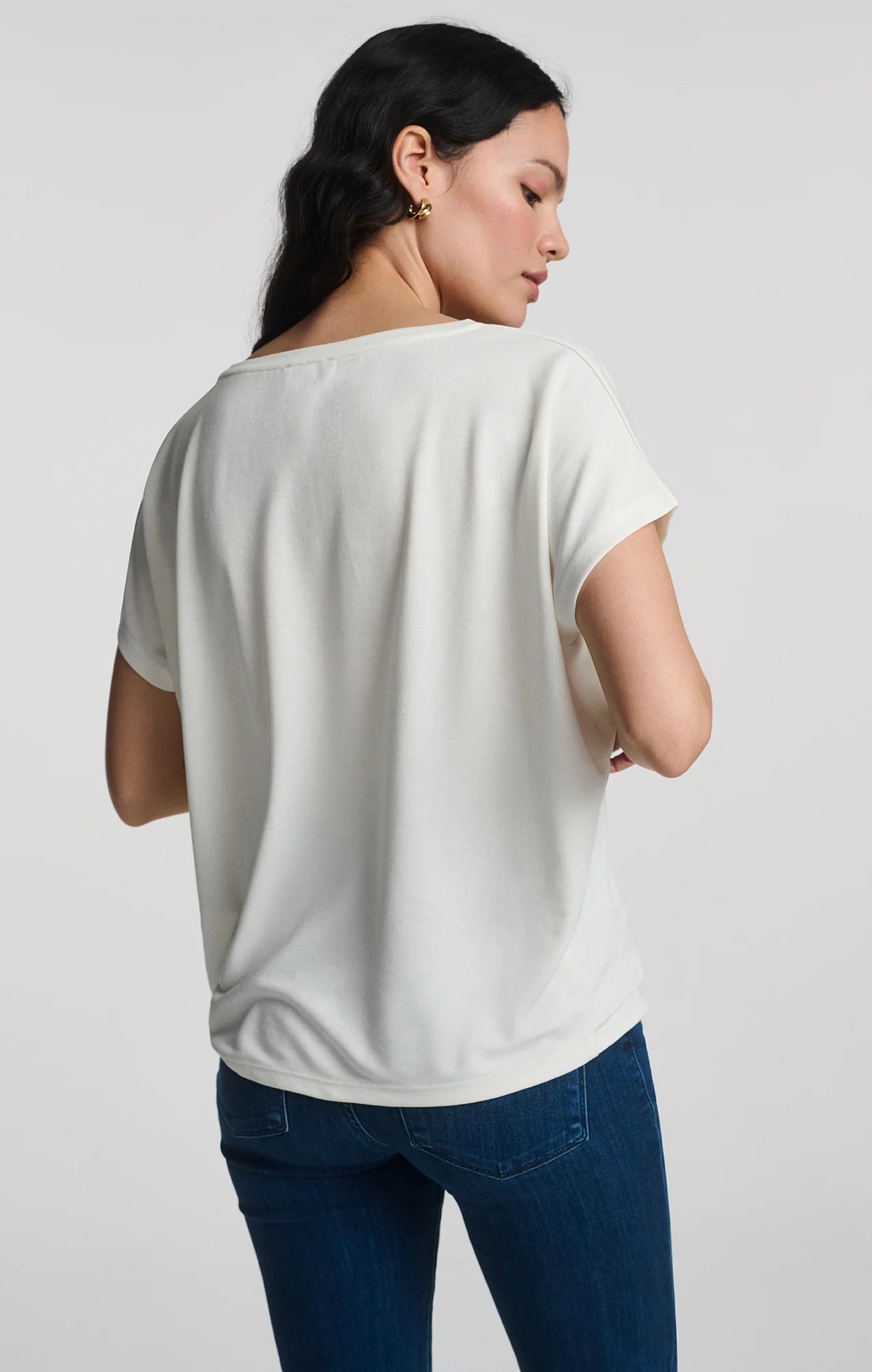 TENCEL Boat Neck T-Shirt