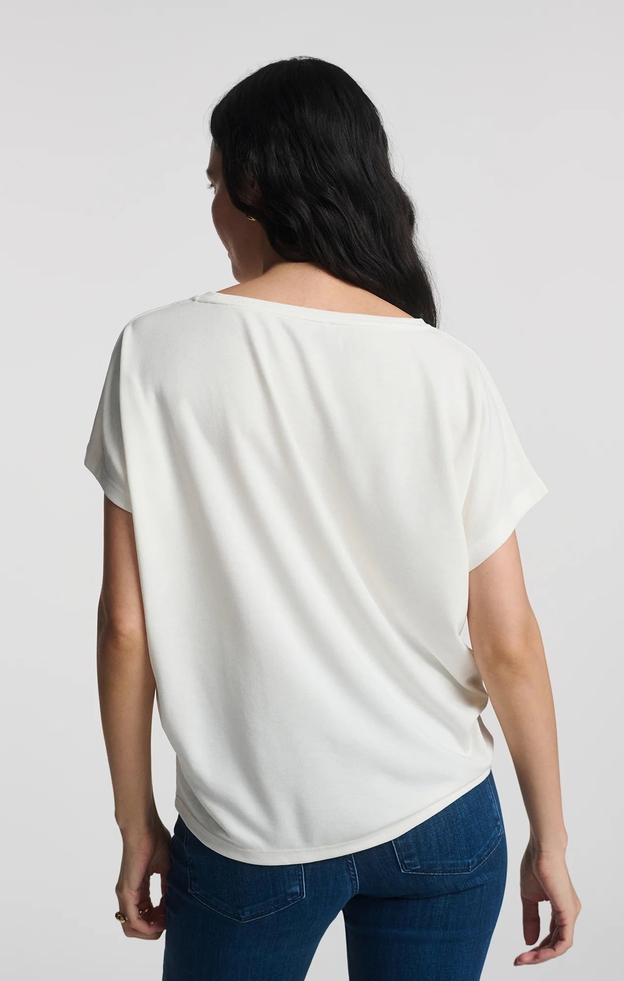 TENCEL Boat Neck T-Shirt