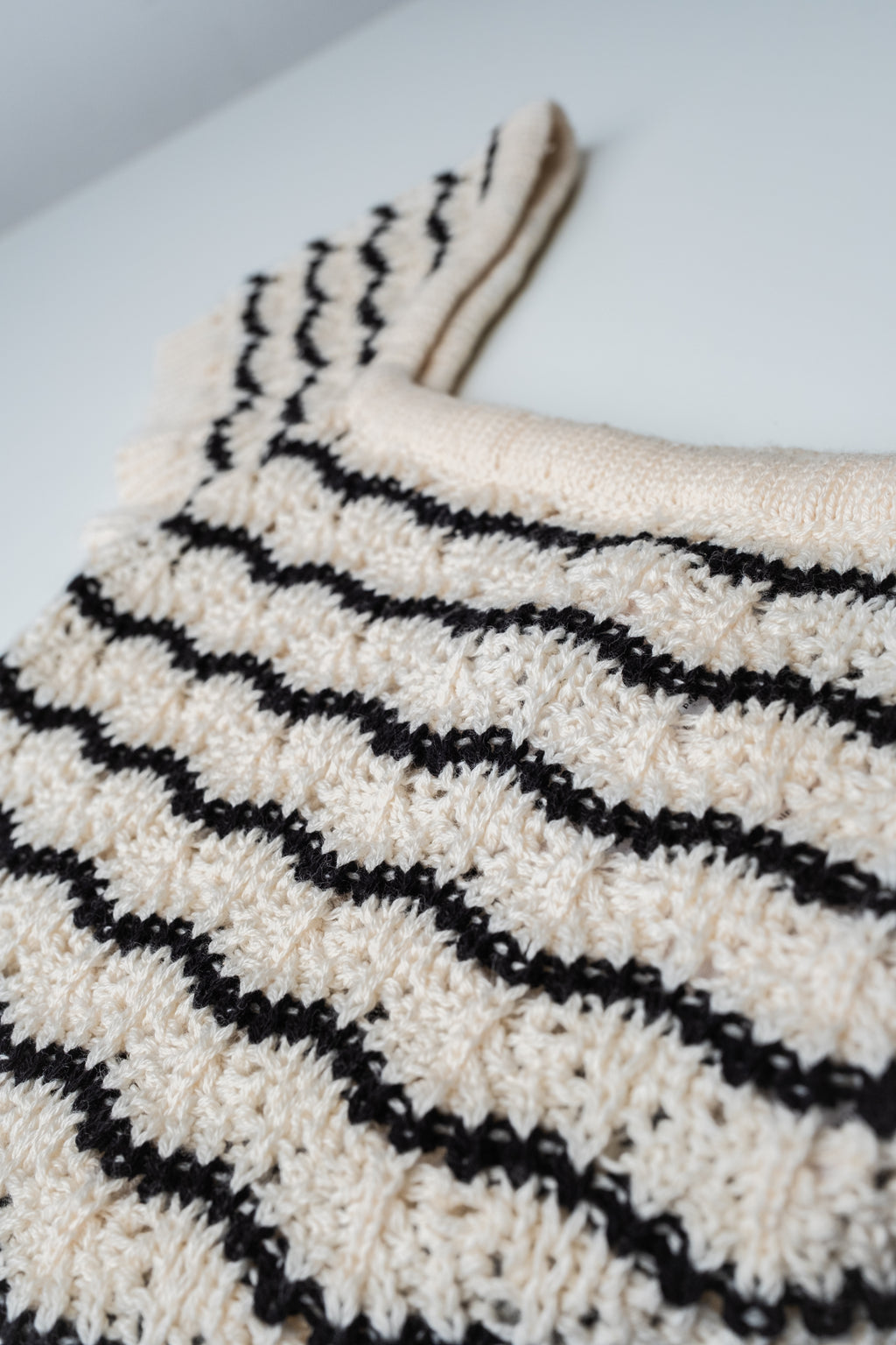 Stripe Knit Summ Top
