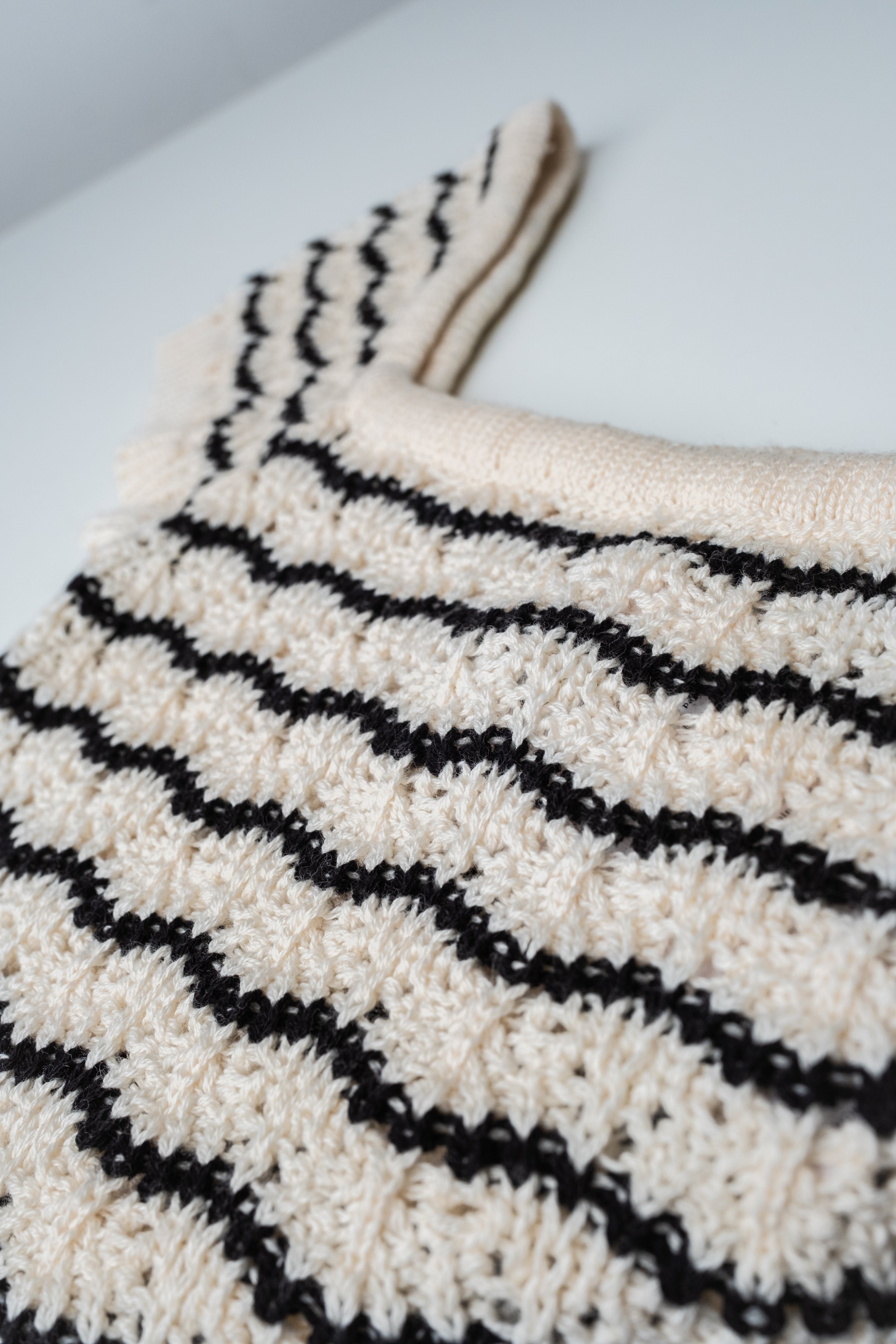 Stripe Knit Summ Top