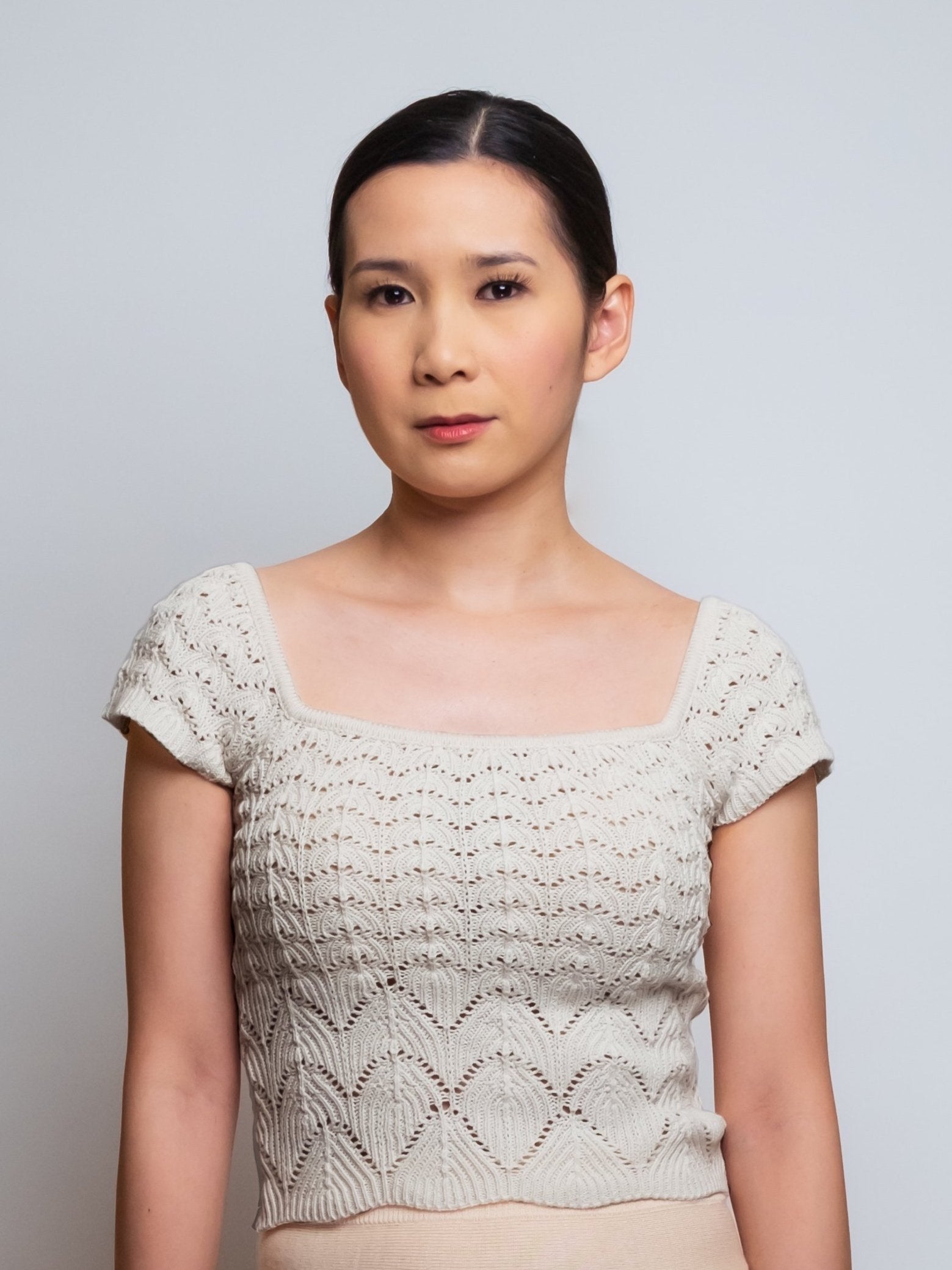 Stripe Knit Summ Top