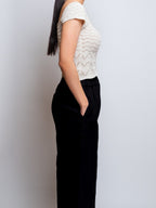 Stripe Knit Summ Top