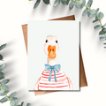 AR HBD DUCK CARD