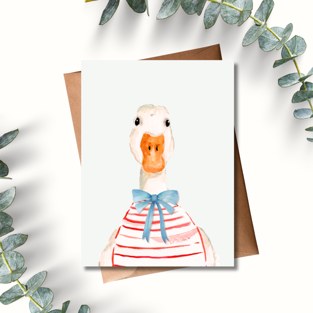 AR HBD DUCK CARD