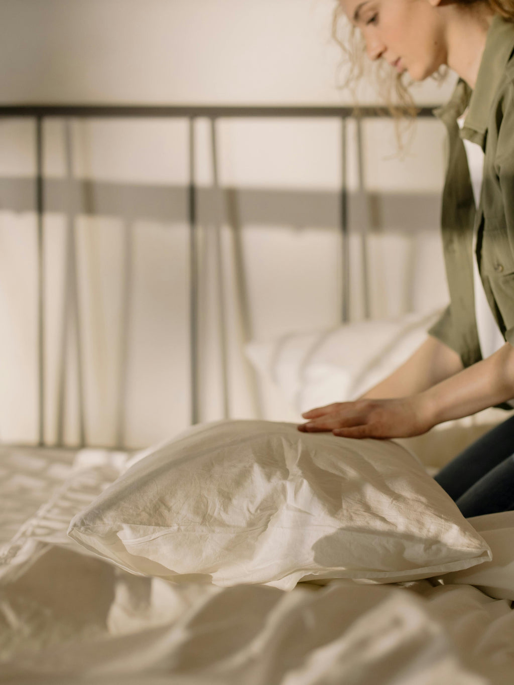 Linen Fitted Sheet - Full